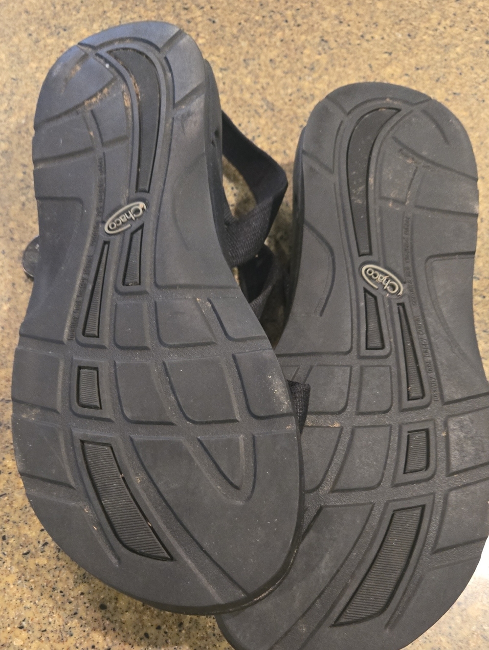 Mens Black Chaco Sandals 14 - Picture 3 of 3